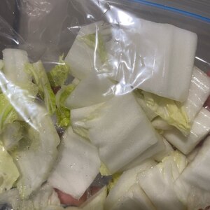 白菜の冷凍保存のやり方☆
